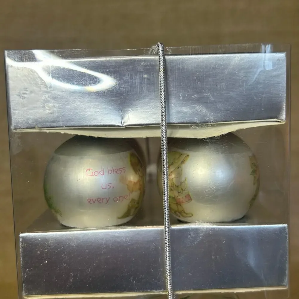 Hallmark Little Miracles Ornaments Ruth Morehead Set in Box Vintage Angels